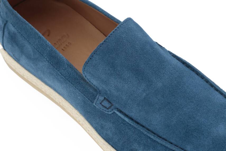 Hakiki Süet Deri Kauçuk Taban Loafer Model Erkek Ayakkabı - 12