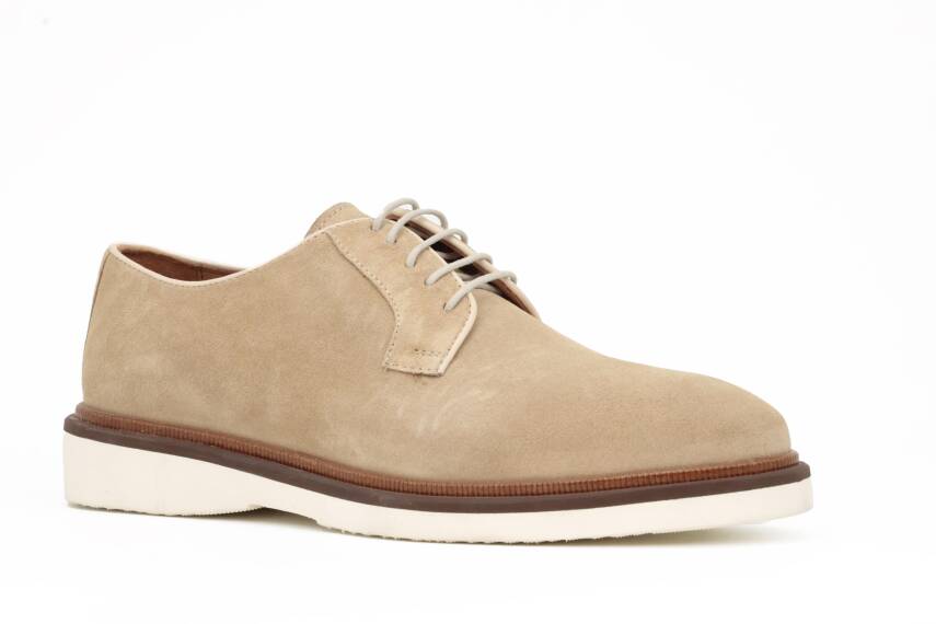 Hakiki Süet Deri EVA Taban Klasik Erkek Ayakkabı - 2