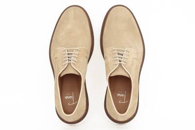 Hakiki Süet Deri EVA Taban Klasik Erkek Ayakkabı - 4