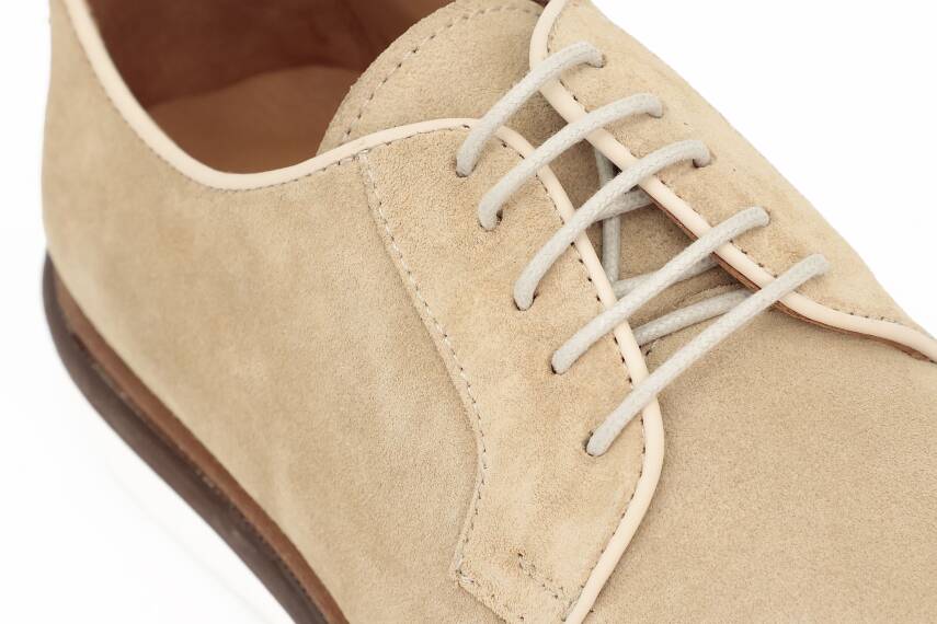 Hakiki Süet Deri EVA Taban Klasik Erkek Ayakkabı - 5