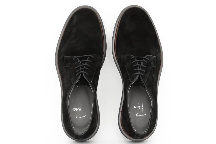 Hakiki Süet Deri EVA Taban Klasik Erkek Ayakkabı - 8