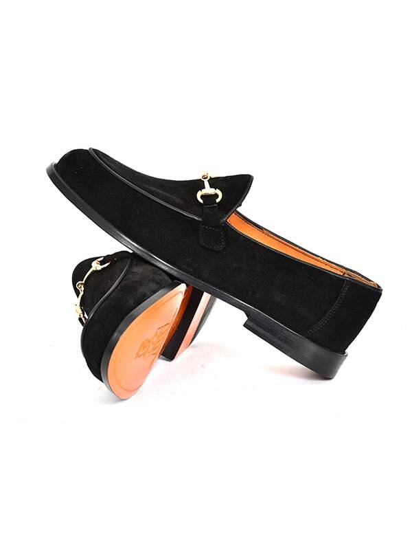 Hakiki Süet Deri Kösele Loafer Model Erkek Ayakkabı - 3