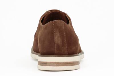 Hakiki Süet Deri EVA Taban Oxford Model Erkek Ayakkabı - 4