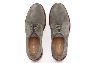 Hakiki Süet Deri EVA Taban Oxford Model Erkek Ayakkabı - 11