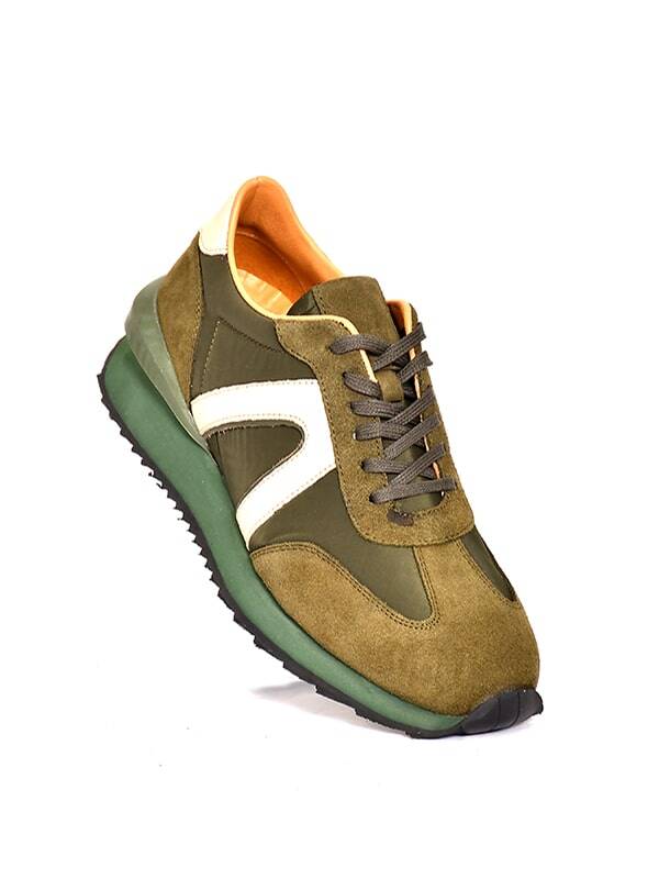 Hakiki Süet Deri / Tekstil EVA Taban Spor Erkek Ayakkabı - 5