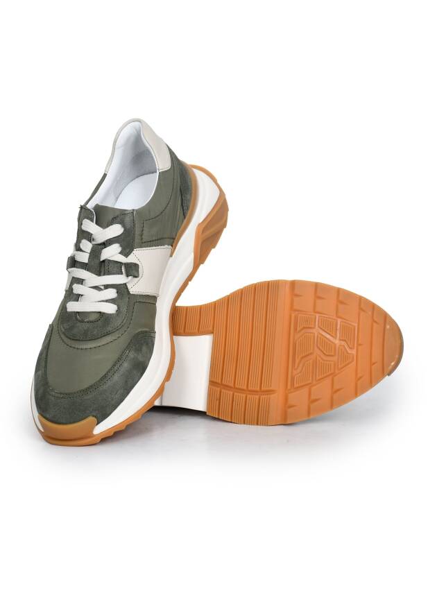 Hakiki Süet Deri/Tekstil Kauçuk Taban Spor Erkek Ayakkabı - 3