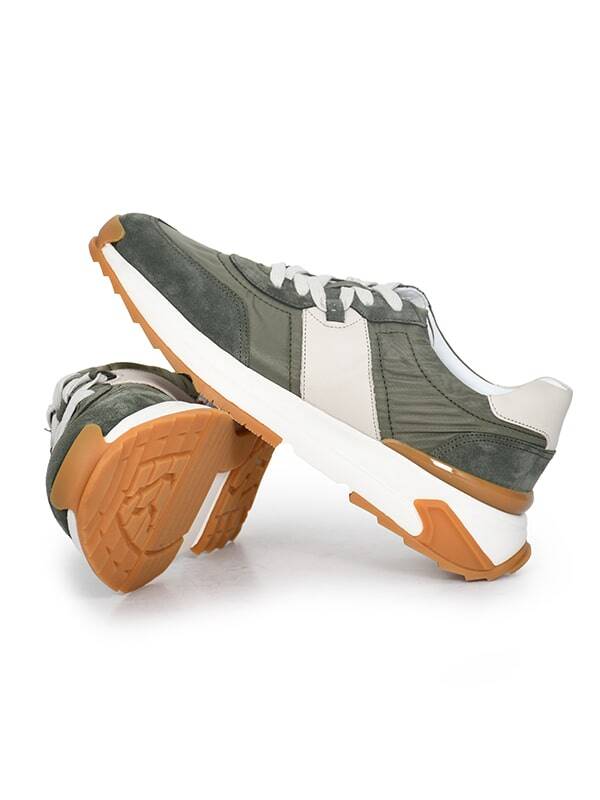 Hakiki Süet Deri/Tekstil Kauçuk Taban Spor Erkek Ayakkabı - 5