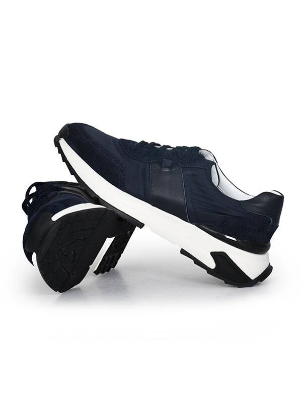 Hakiki Süet Deri/Tekstil Kauçuk Taban Spor Erkek Ayakkabı - 9