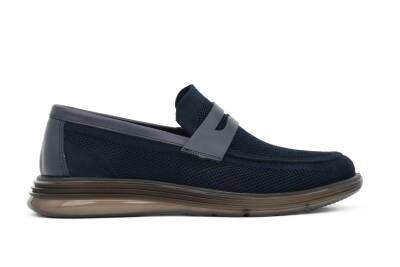 Triko Örme EVA/TPU Taban Loafer Model Erkek Ayakkabı - Tuna 3550 - 7