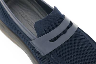Triko Örme EVA/TPU Taban Loafer Model Erkek Ayakkabı - Tuna 3550 - 12
