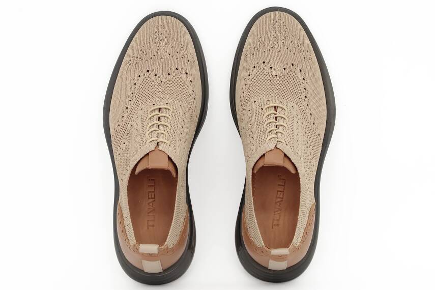 Triko Örme EVA/TPU Taban Oxford Model Erkek Ayakkabı - 5