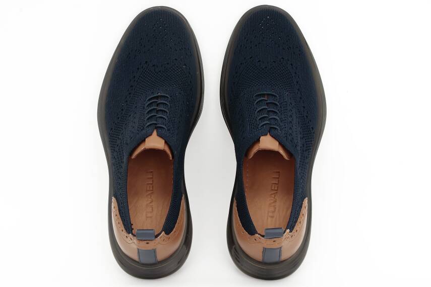 Triko Örme EVA/TPU Taban Oxford Model Erkek Ayakkabı - 17